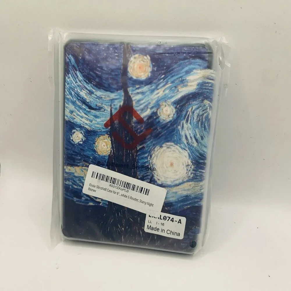 Fintie Starry Night Slimshell Case for E-reader 6 In New
